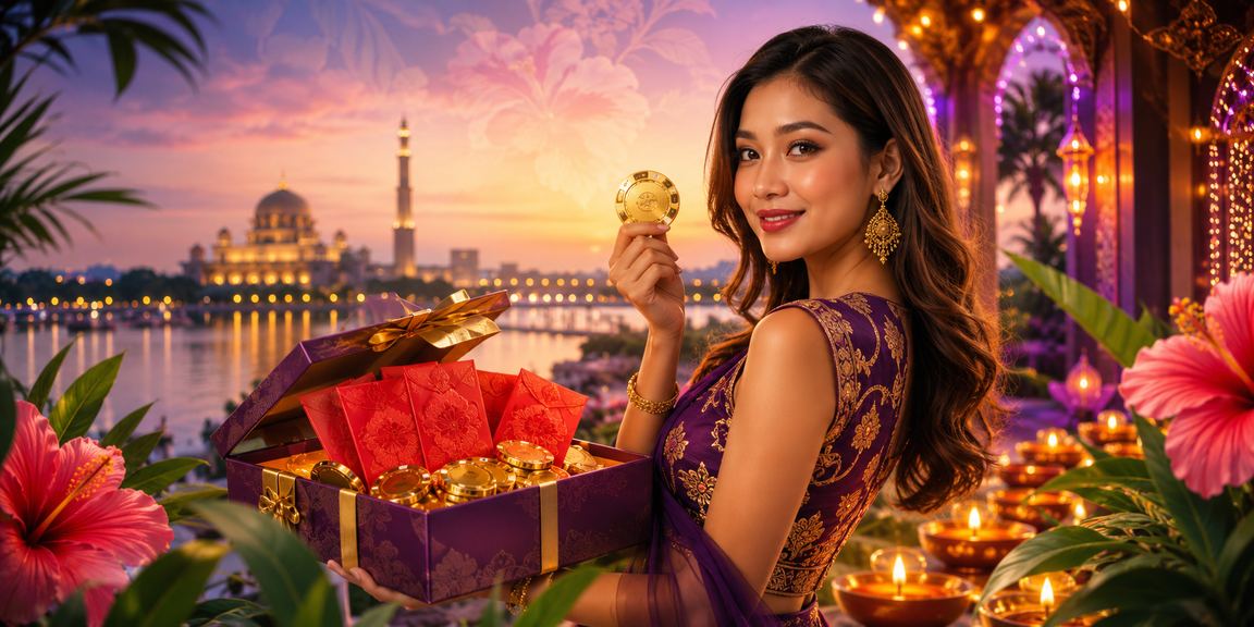 Simbol bonus istimewa dengan sampul merah di Putrajaya